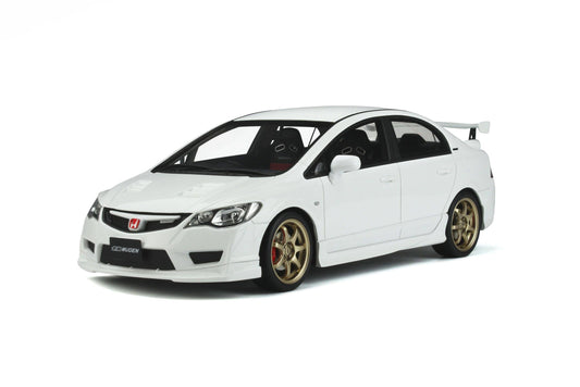 OttOmobile - Mugen Honda Civic Type R (FD2) (Mugen White) 1:18 Scale Model Car - Model Cars Canada Inc.