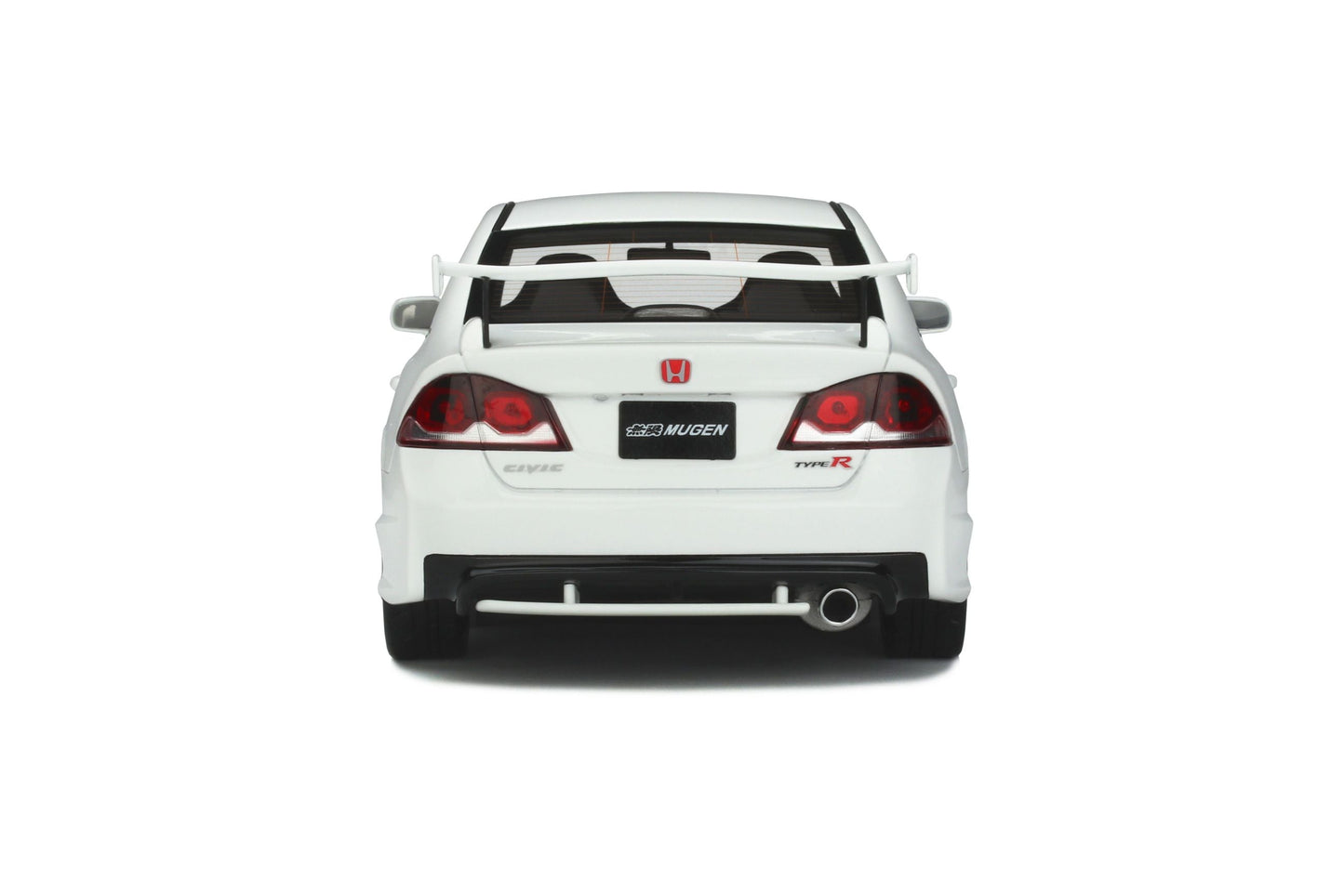 OttOmobile - Mugen Honda Civic Type R (FD2) (Mugen White) 1:18 Scale Model Car - Model Cars Canada Inc.