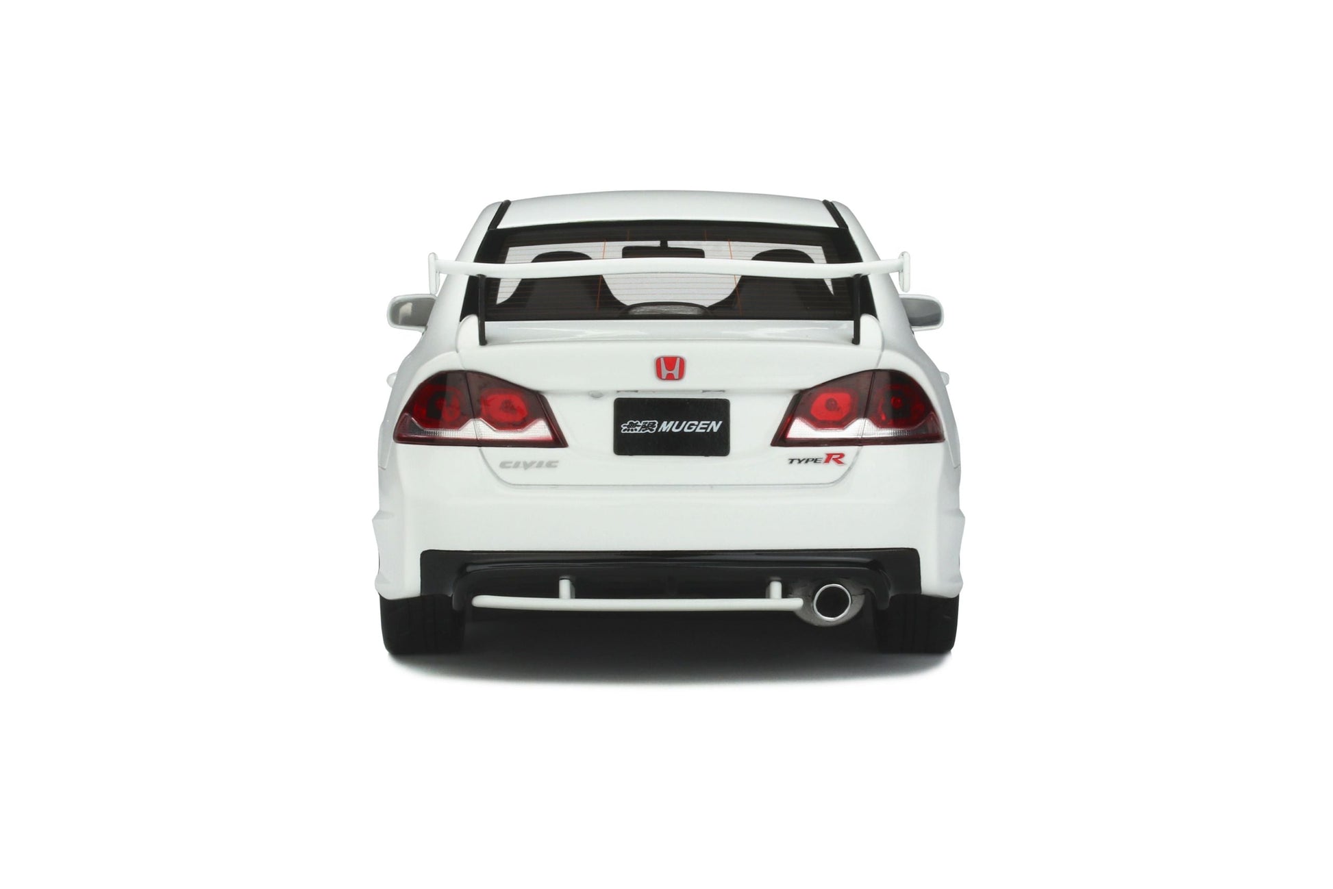 OttOmobile - Mugen Honda Civic Type R (FD2) (Mugen White) 1:18 Scale Model Car - Model Cars Canada Inc.