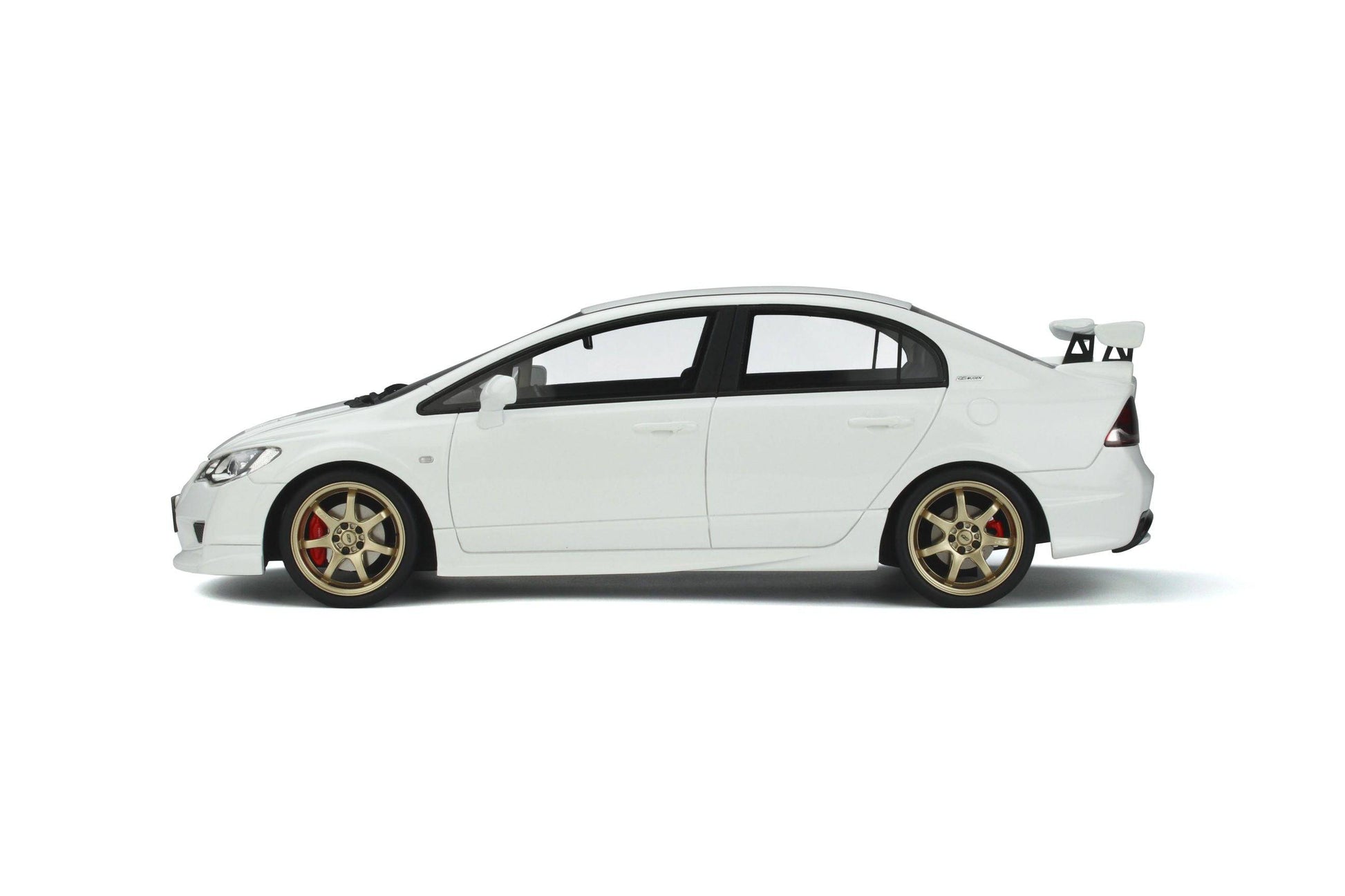 OttOmobile - Mugen Honda Civic Type R (FD2) (Mugen White) 1:18 Scale Model Car - Model Cars Canada Inc.