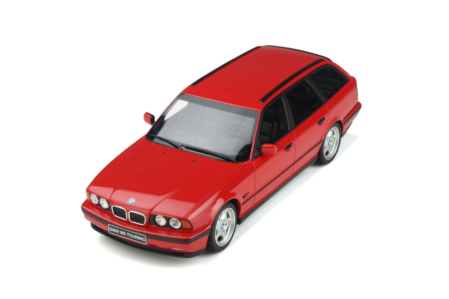 OttOmobile - BMW M5 Touring (E34) (Mugello Red) 1:18 Scale Model Car