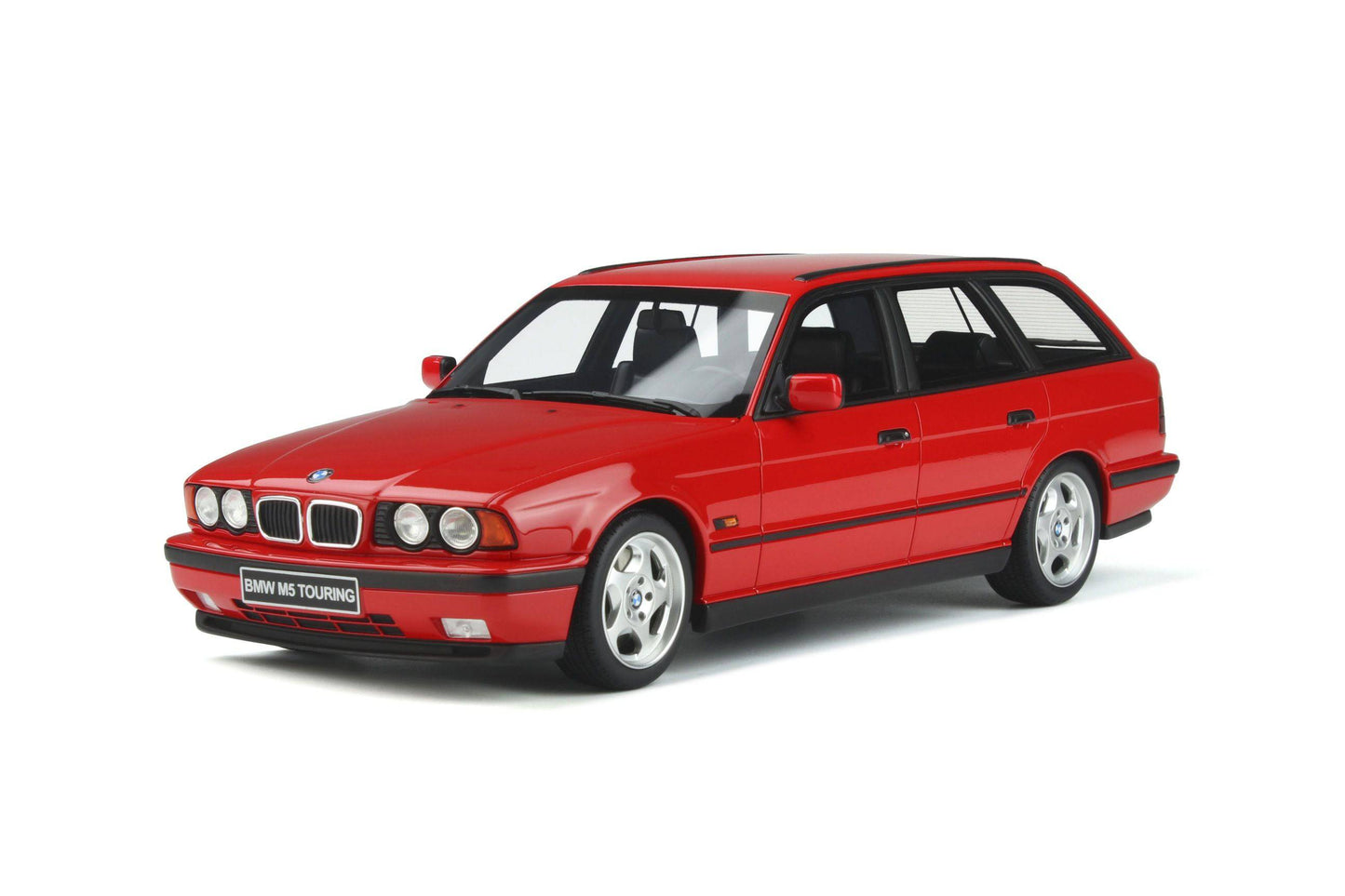 OttOmobile - BMW M5 Touring (E34) (Mugello Red) 1:18 Scale Model Car