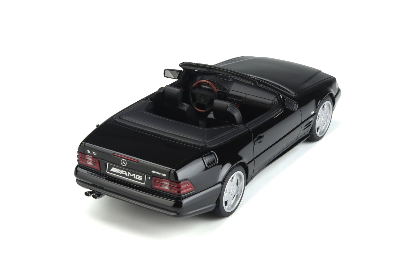 OttOmobile - Mercedes-Benz SL73 AMG (Black) 1:18 Scale Model Car - Model Cars Canada Inc.