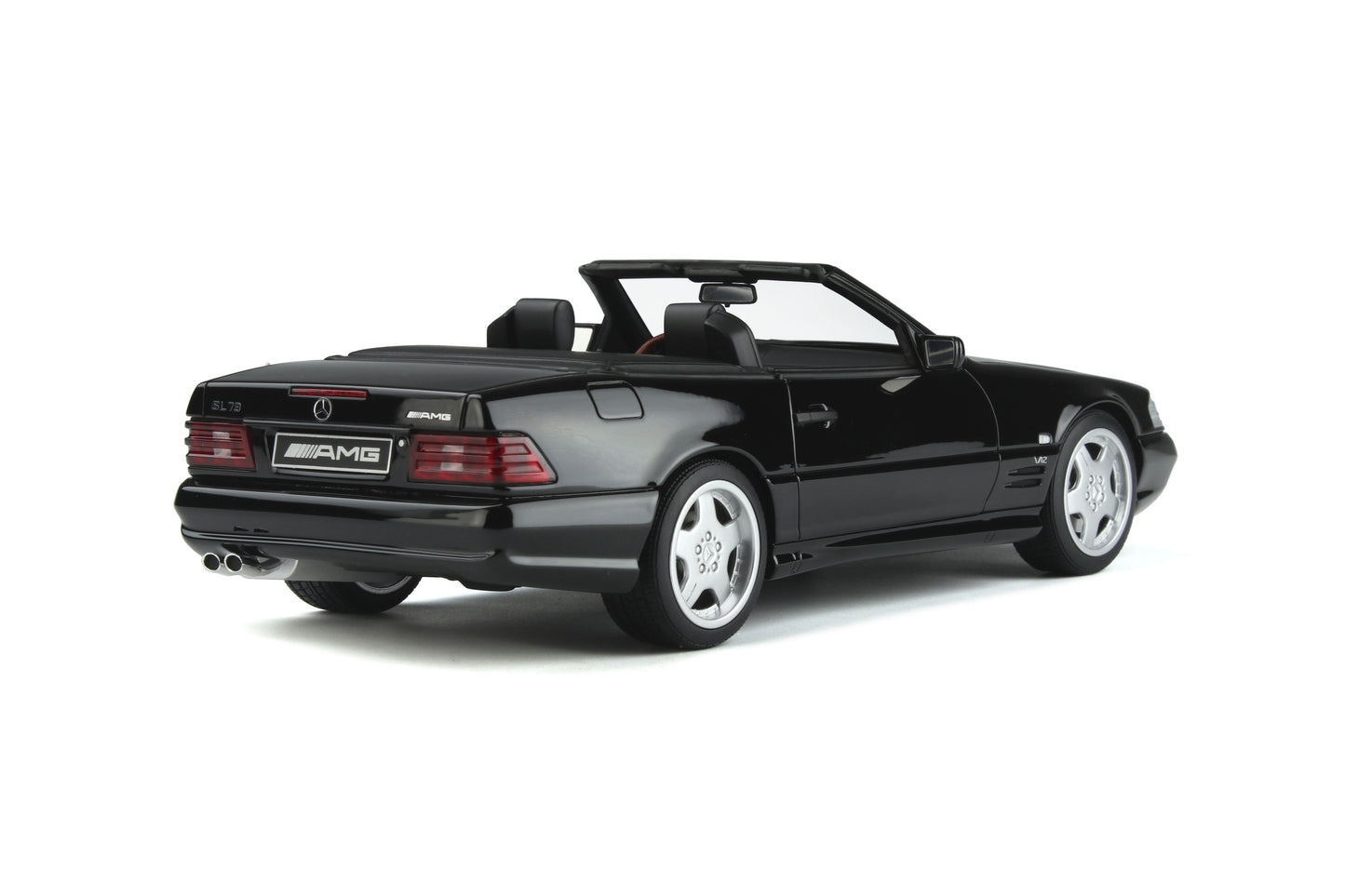 OttOmobile - Mercedes-Benz SL73 AMG (Black) 1:18 Scale Model Car - Model Cars Canada Inc.