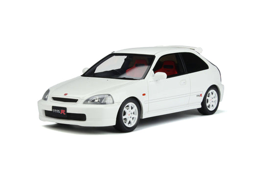 OttOmobile - Honda Civic Type R (EK9) (Championship White) 1:18 Scale Model Car - Model Cars Canada Inc.