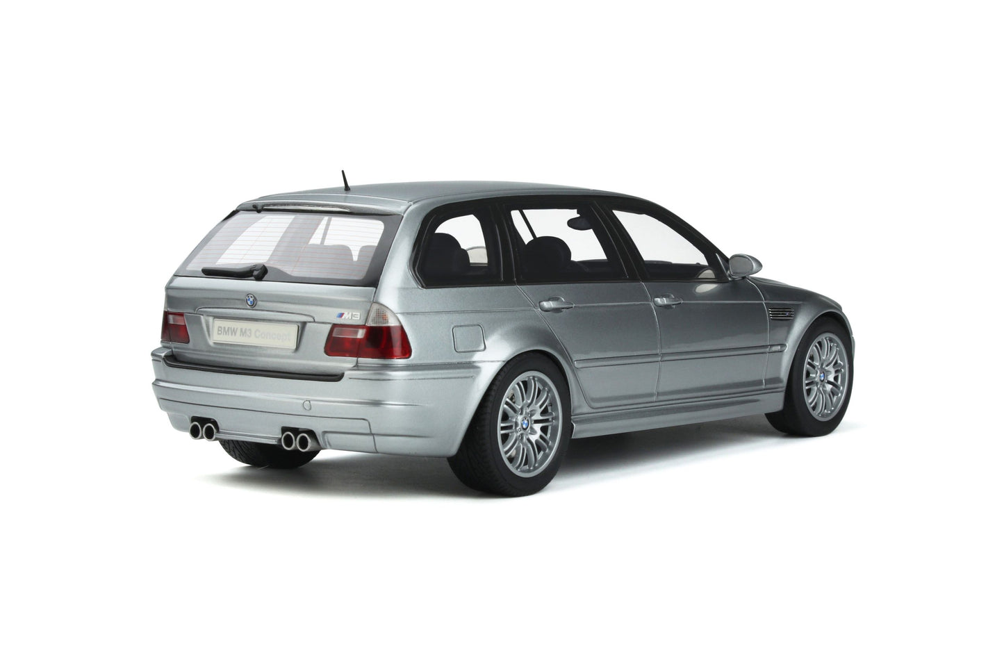 OttOmobile - BMW M3 (E46) "Touring Concept" (Chrome Shadow Metallic) 1:18 Scale Model Car