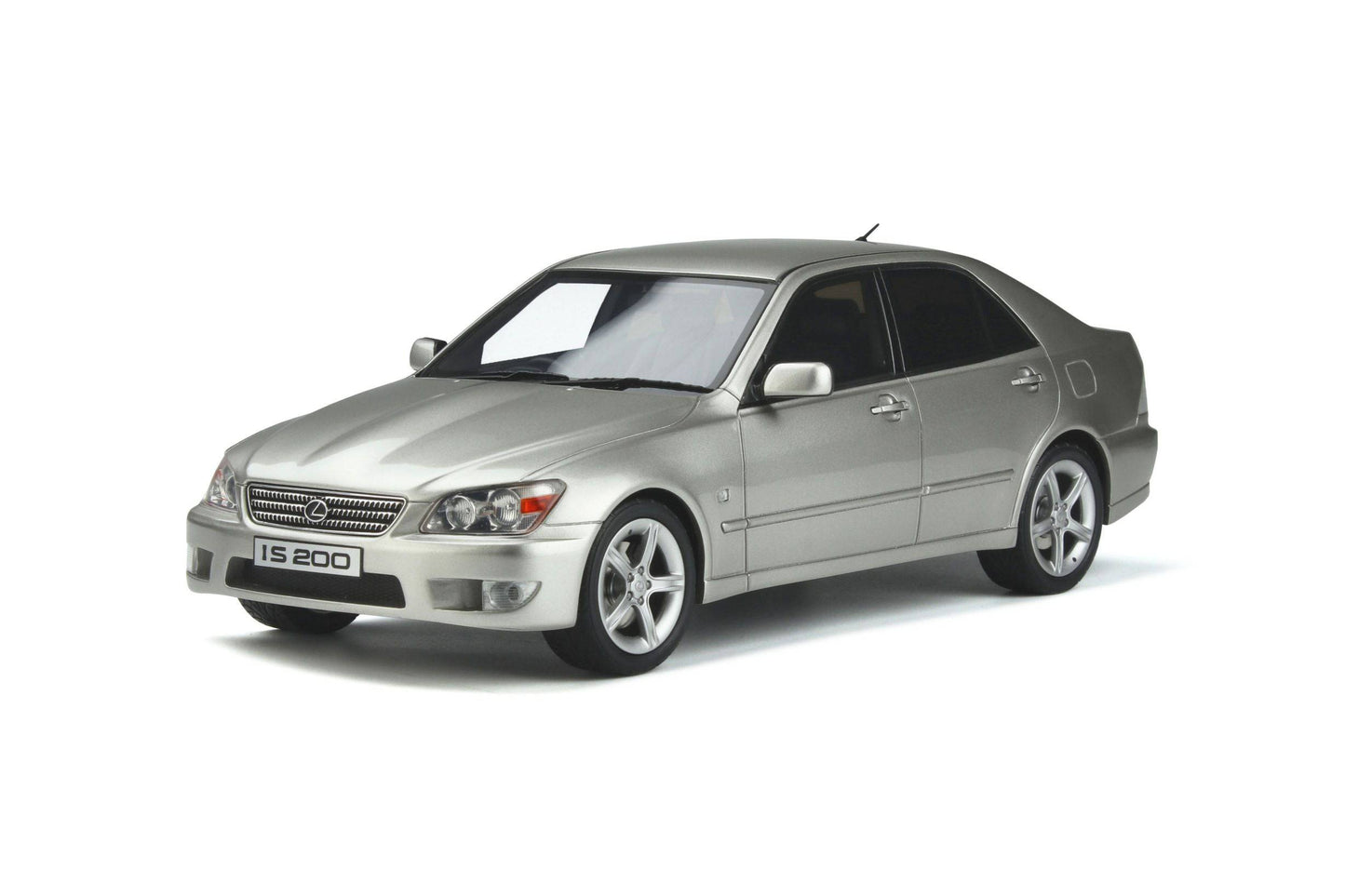 OttOmobile - Lexus IS200 (Millennium Silver Metallic) 1:18 Scale Model Car - Model Cars Canada Inc.
