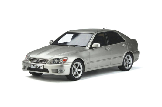 OttOmobile - Lexus IS200 (Millennium Silver Metallic) 1:18 Scale Model Car - Model Cars Canada Inc.