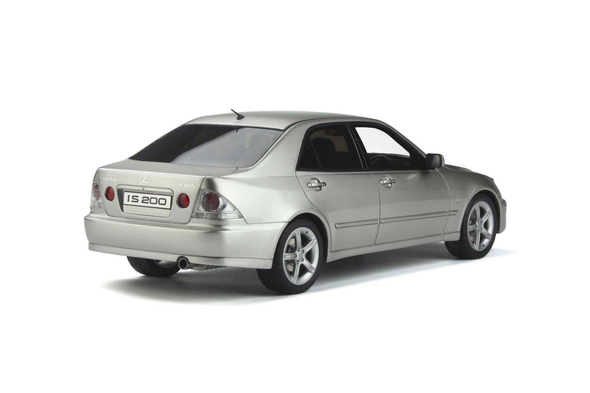 OttOmobile - Lexus IS200 (Millennium Silver Metallic) 1:18 Scale Model Car - Model Cars Canada Inc.