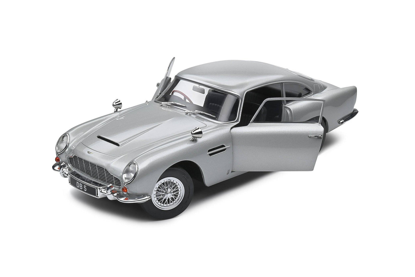 Solido - Aston Martin DB5 (Silver Birch) 1:18 Scale Model Car - Model Cars Canada Inc.