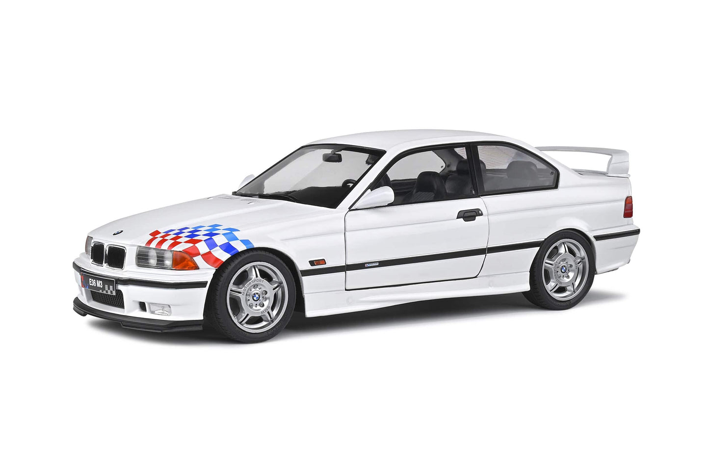 Solido - BMW M3 Lightweight (LTW)(E36) (Alpine White) 1:18 Scale Model Car - Model Cars Canada Inc.