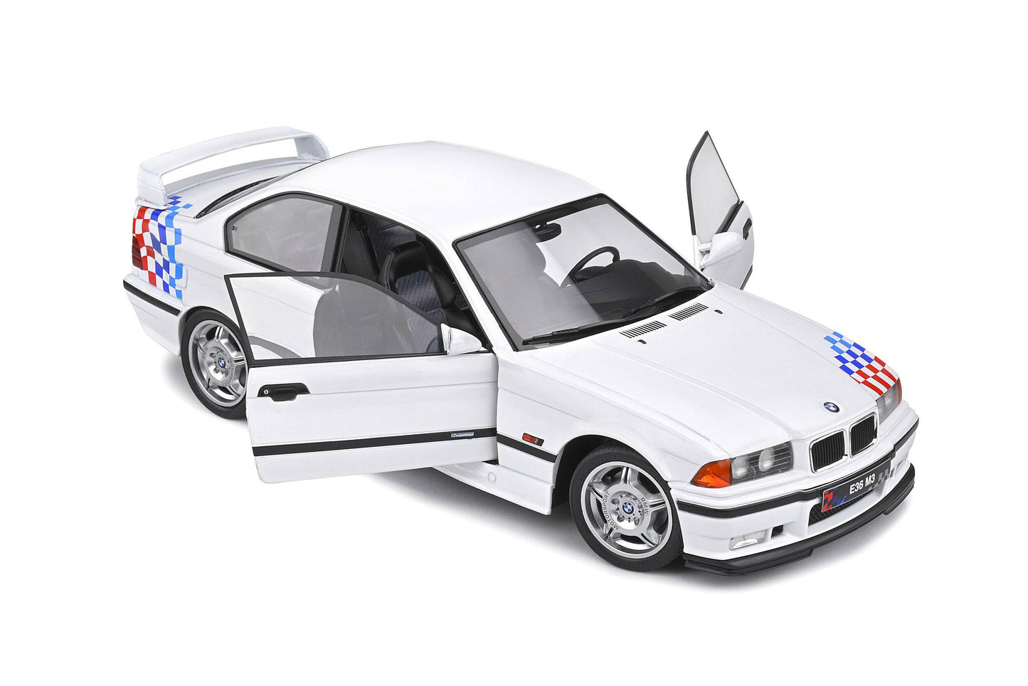 Solido - BMW M3 Lightweight (LTW)(E36) (Alpine White) 1:18 Scale Model Car - Model Cars Canada Inc.