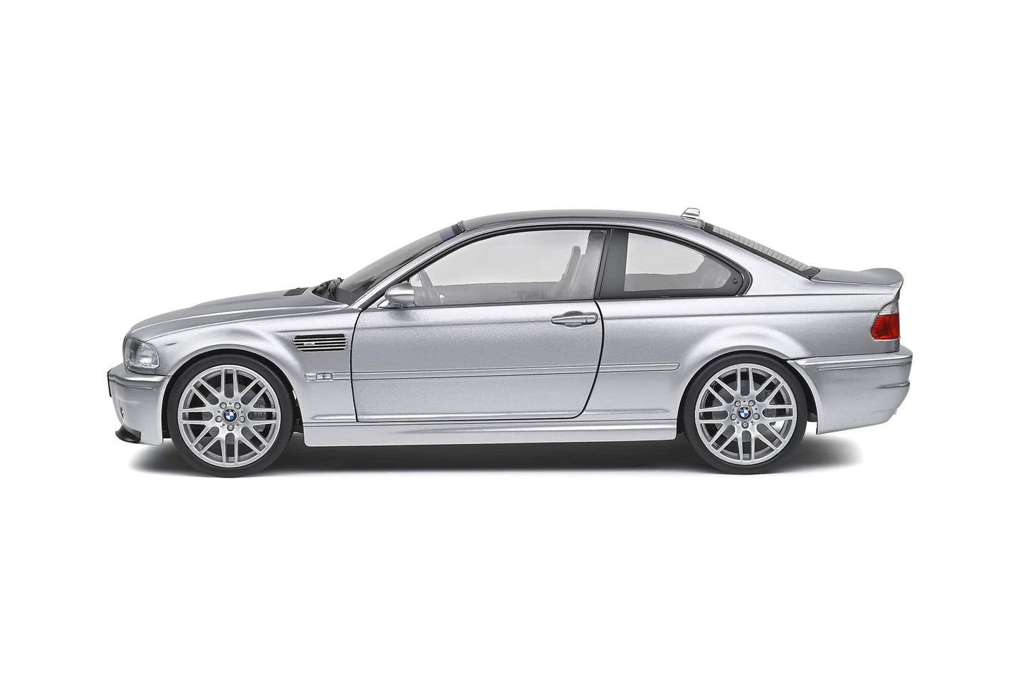 Solido - BMW M3 CSL (E46) (Silver Grey Metallic) 1:18 Scale Model Car - Model Cars Canada Inc.
