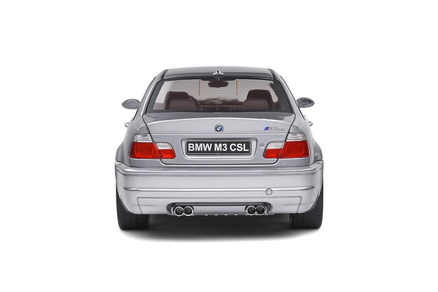 Solido - BMW M3 CSL (E46) (Silver Grey Metallic) 1:18 Scale Model Car - Model Cars Canada Inc.