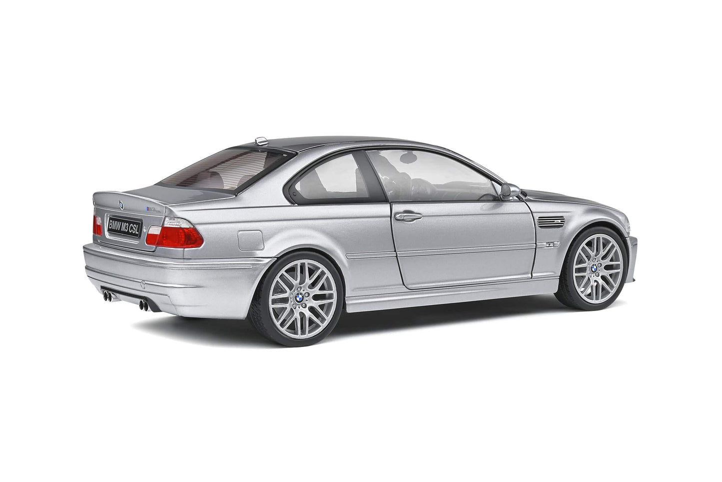 Solido - BMW M3 CSL (E46) (Silver Grey Metallic) 1:18 Scale Model Car - Model Cars Canada Inc.