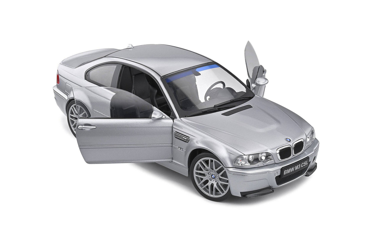 Solido - BMW M3 CSL (E46) (Silver Grey Metallic) 1:18 Scale Model Car - Model Cars Canada Inc.