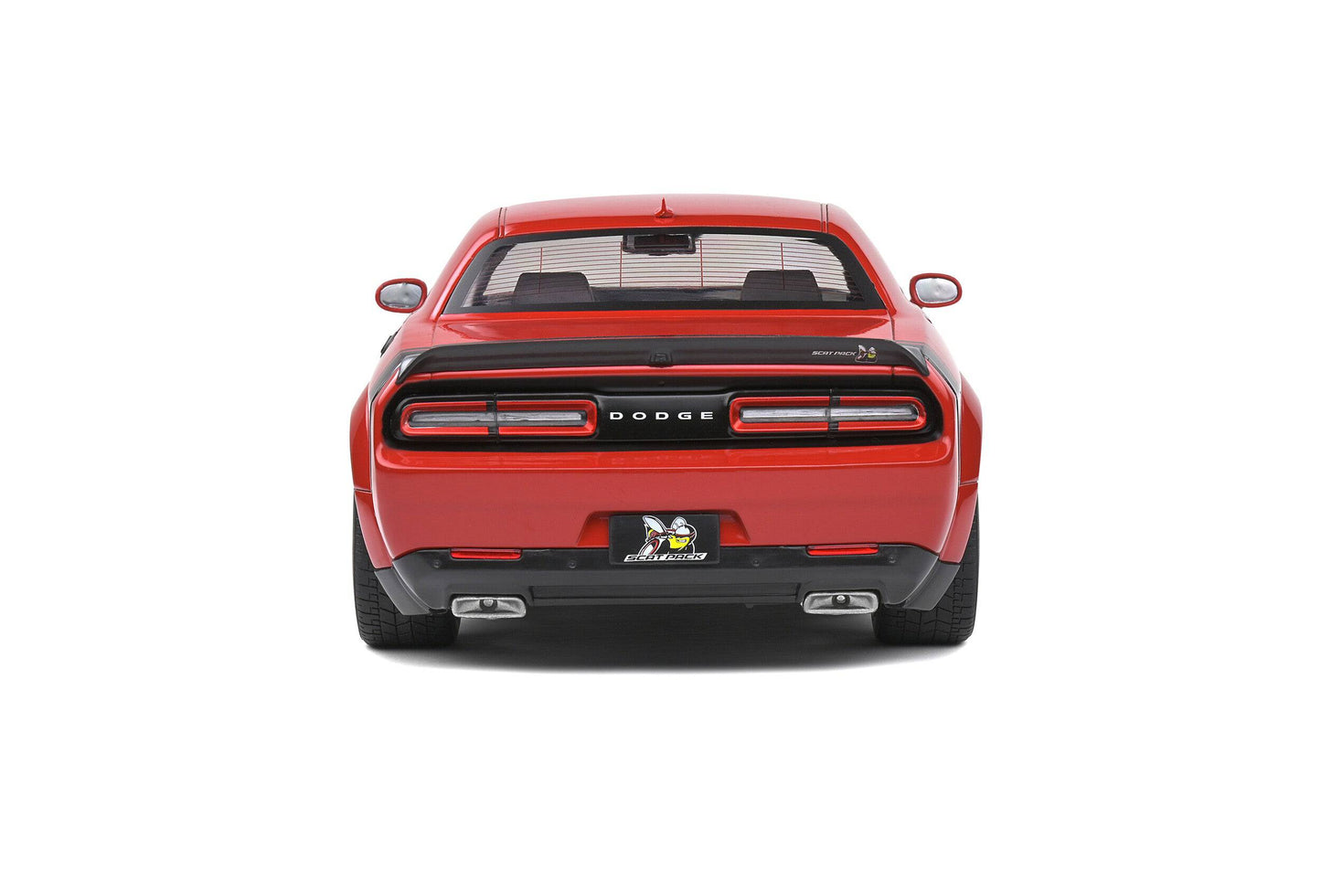 Solido - Dodge Challenger R/T Scat Pack Widebody (Tor Red) 1:18 Scale Model Car - Model Cars Canada Inc.