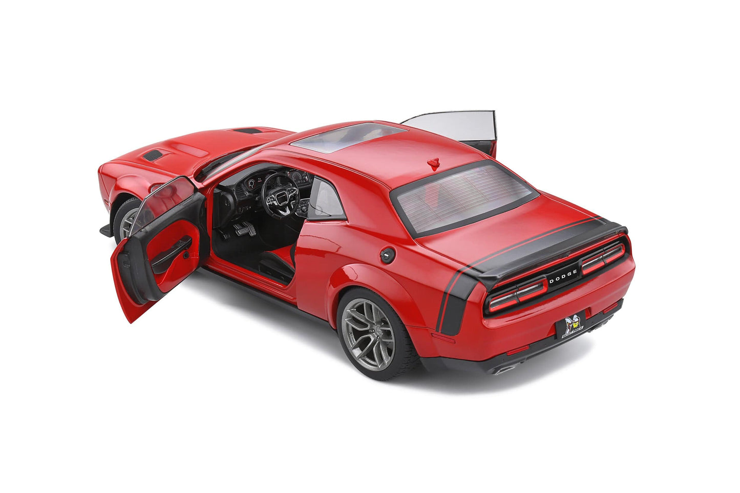 Solido - Dodge Challenger R/T Scat Pack Widebody (Tor Red) 1:18 Scale Model Car - Model Cars Canada Inc.