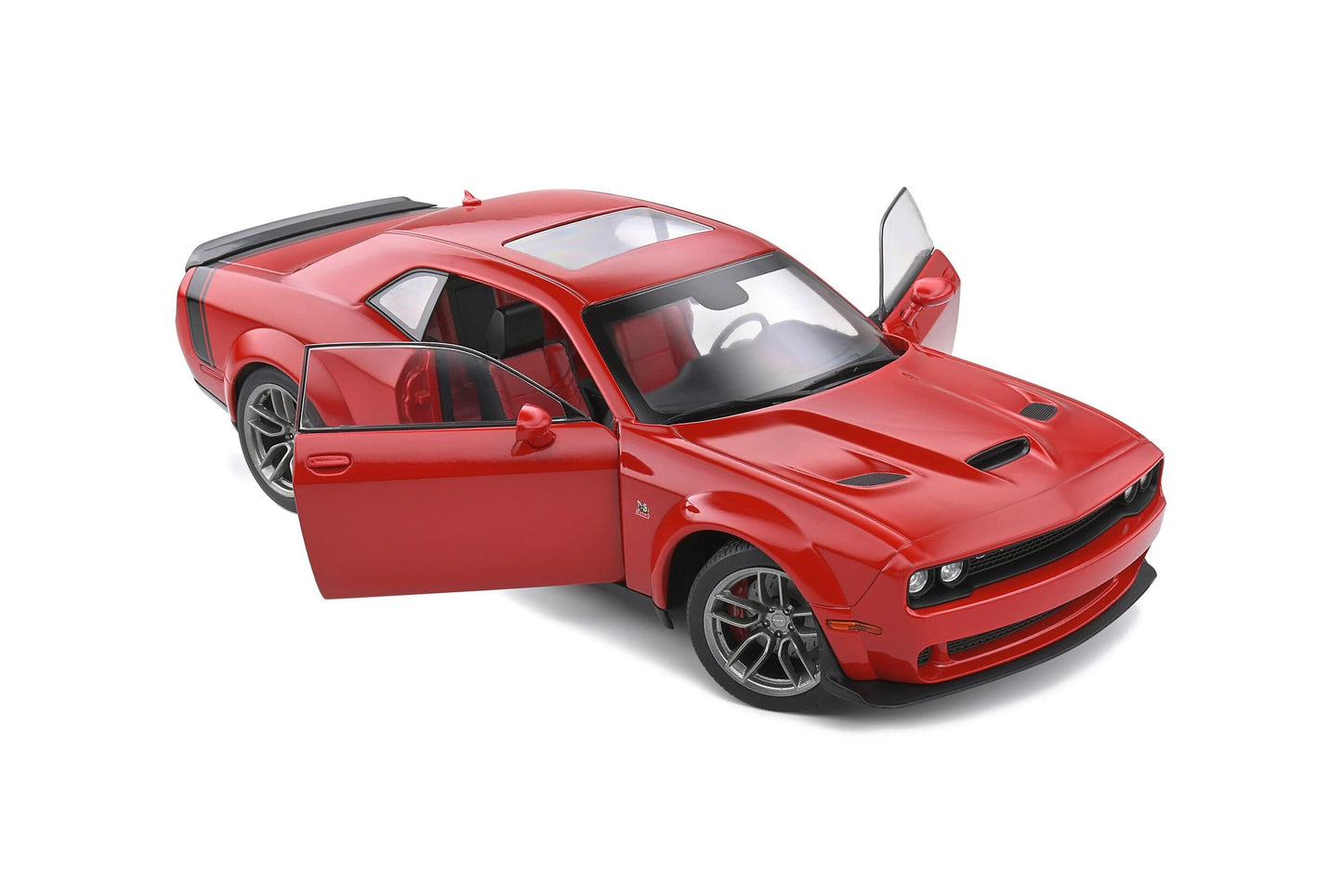Solido - Dodge Challenger R/T Scat Pack Widebody (Tor Red) 1:18 Scale Model Car - Model Cars Canada Inc.