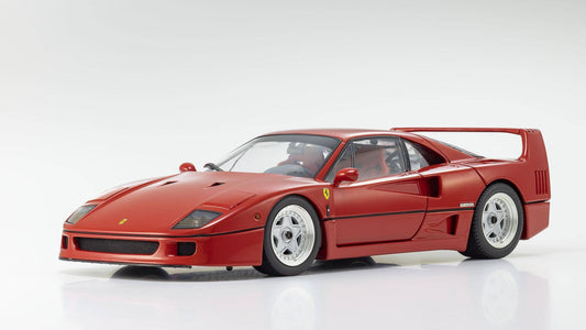 Kyosho - Ferrari F40 Street (Rosso Corsa Red) 1:18 Scale Model Car - Model Cars Canada Inc.