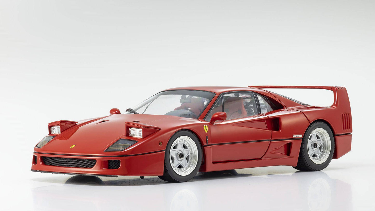 Kyosho - Ferrari F40 Street (Rosso Corsa Red) 1:18 Scale Model Car - Model Cars Canada Inc.