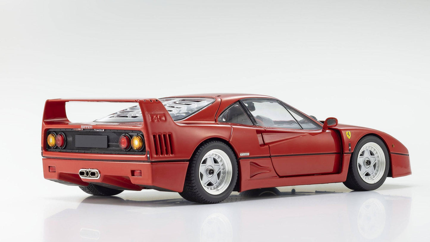 Kyosho - Ferrari F40 Street (Rosso Corsa Red) 1:18 Scale Model Car - Model Cars Canada Inc.