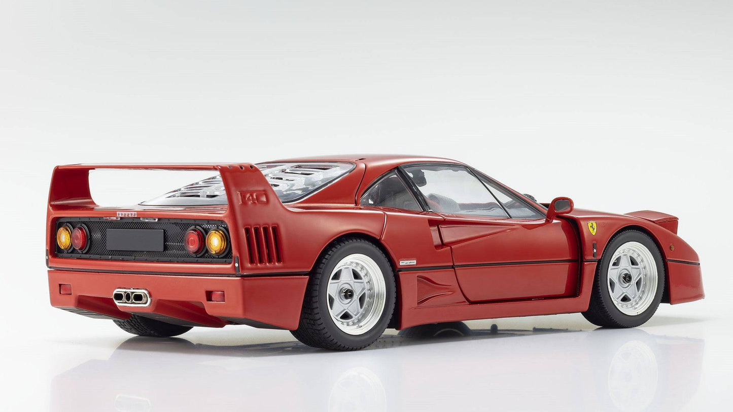 Kyosho - Ferrari F40 Street (Rosso Corsa Red) 1:18 Scale Model Car - Model Cars Canada Inc.