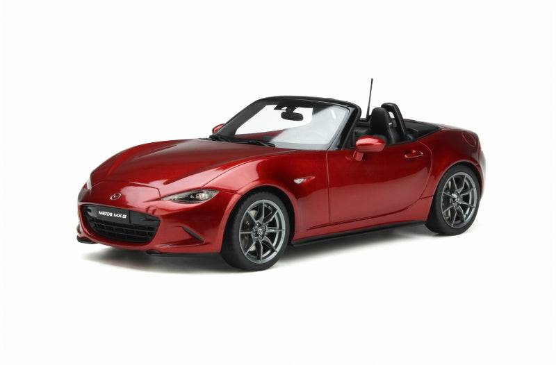 OttOmobile - Mazda MX-5 Miata Euro Spec (ND) (Soul Red) 1:18 Scale Model Car - Model Cars Canada Inc.