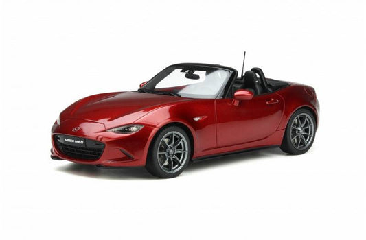 OttOmobile - Mazda MX-5 Miata Euro Spec (ND) (Soul Red) 1:18 Scale Model Car - Model Cars Canada Inc.