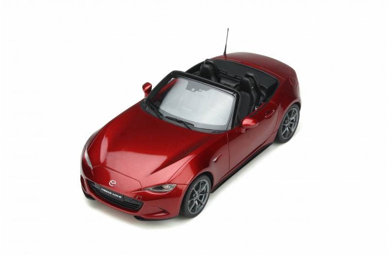 OttOmobile - Mazda MX-5 Miata Euro Spec (ND) (Soul Red) 1:18 Scale Model Car - Model Cars Canada Inc.