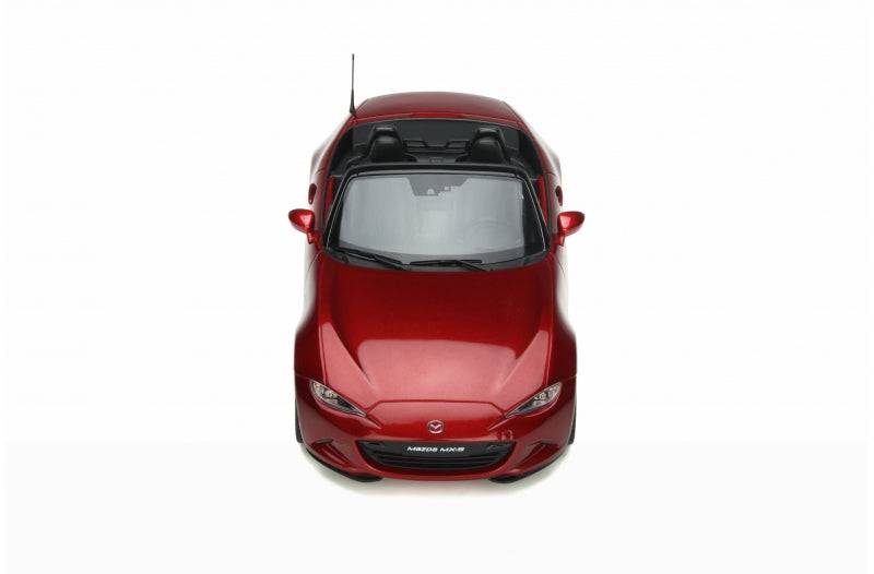 OttOmobile - Mazda MX-5 Miata Euro Spec (ND) (Soul Red) 1:18 Scale Model Car - Model Cars Canada Inc.