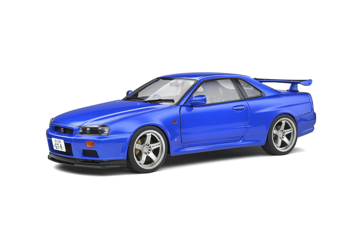 Solido - Nissan Skyline GT-R (R34) (Bayside Blue) 1:18 Scale Model Car