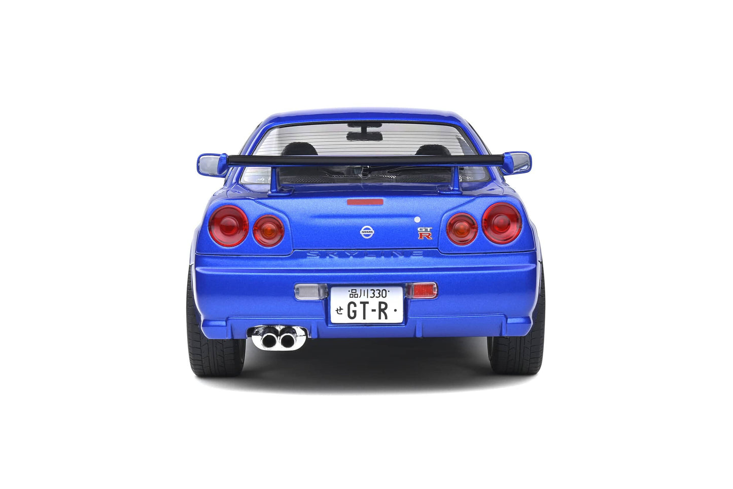 Solido - Nissan Skyline GT-R (R34) (Bayside Blue) 1:18 Scale Model Car - Model Cars Canada Inc.