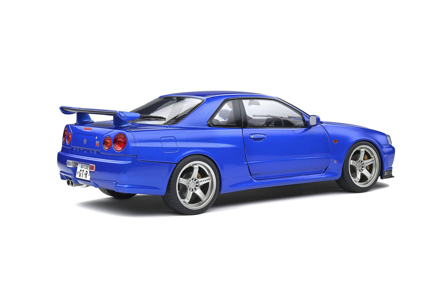 Solido - Nissan Skyline GT-R (R34) (Bayside Blue) 1:18 Scale Model Car - Model Cars Canada Inc.
