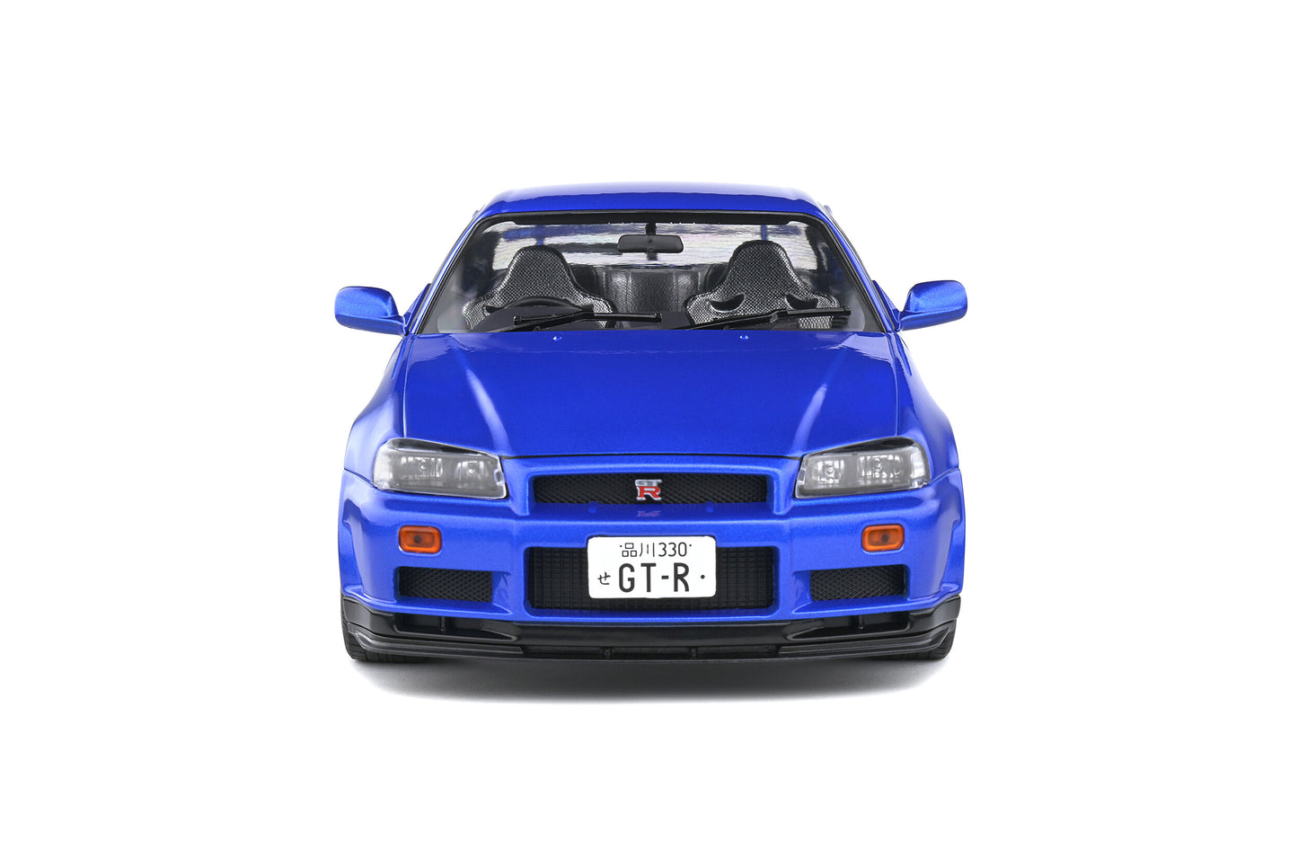 Solido - Nissan Skyline GT-R (R34) (Bayside Blue) 1:18 Scale Model Car
