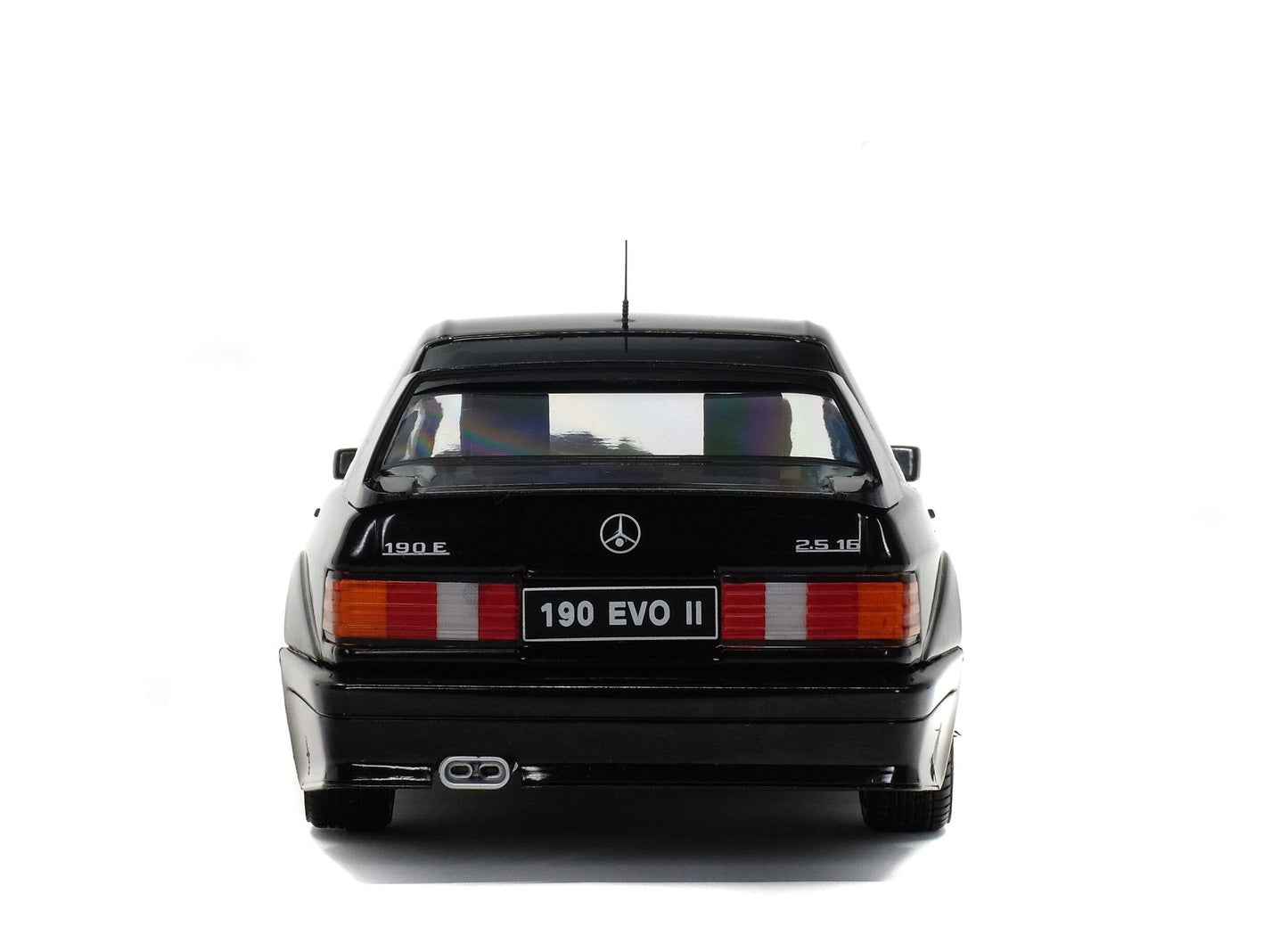 Solido - Mercedes-Benz 190E 2.5-16 Evolution II (W201) (Black Metallic) 1:18 Scale Model Car - Model Cars Canada Inc.