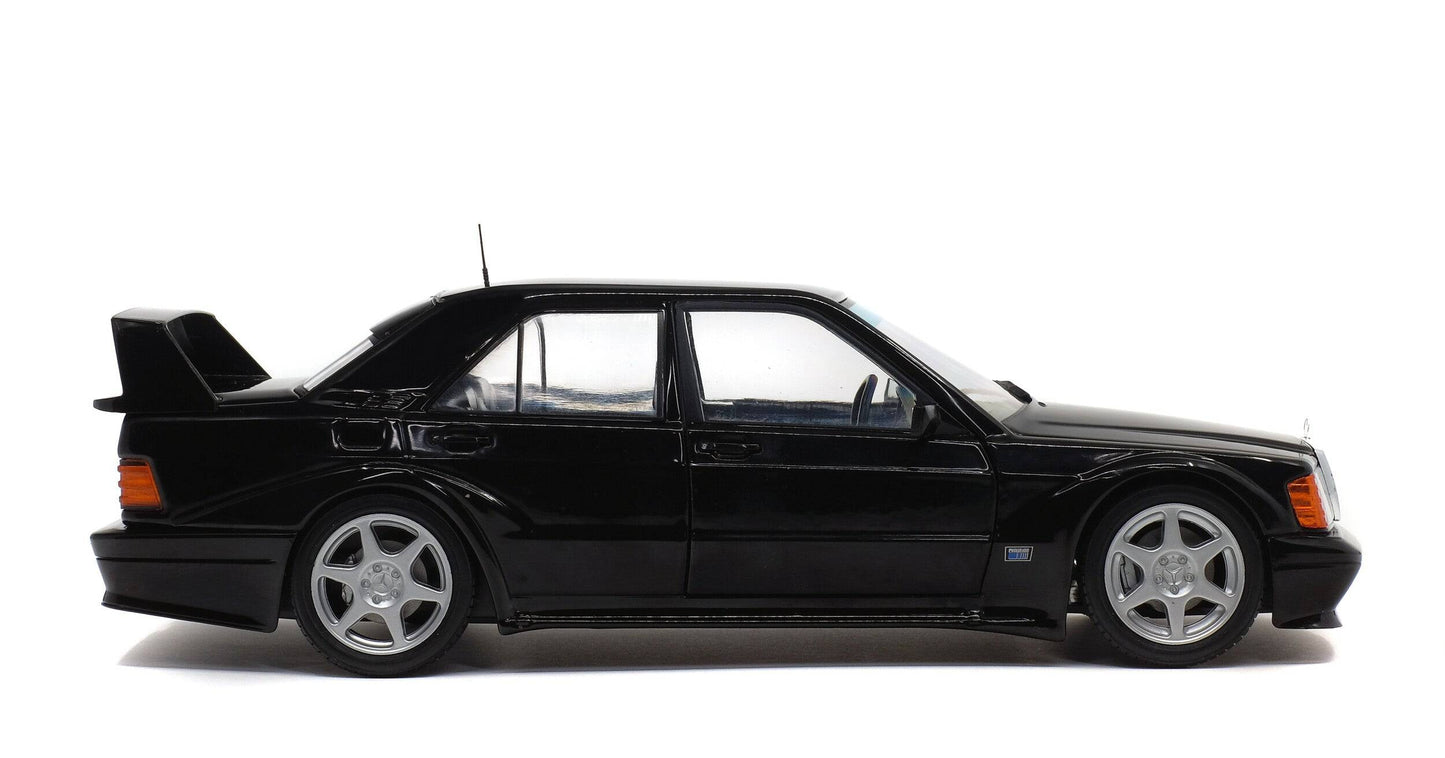 Solido - Mercedes-Benz 190E 2.5-16 Evolution II (W201) (Black Metallic) 1:18 Scale Model Car - Model Cars Canada Inc.