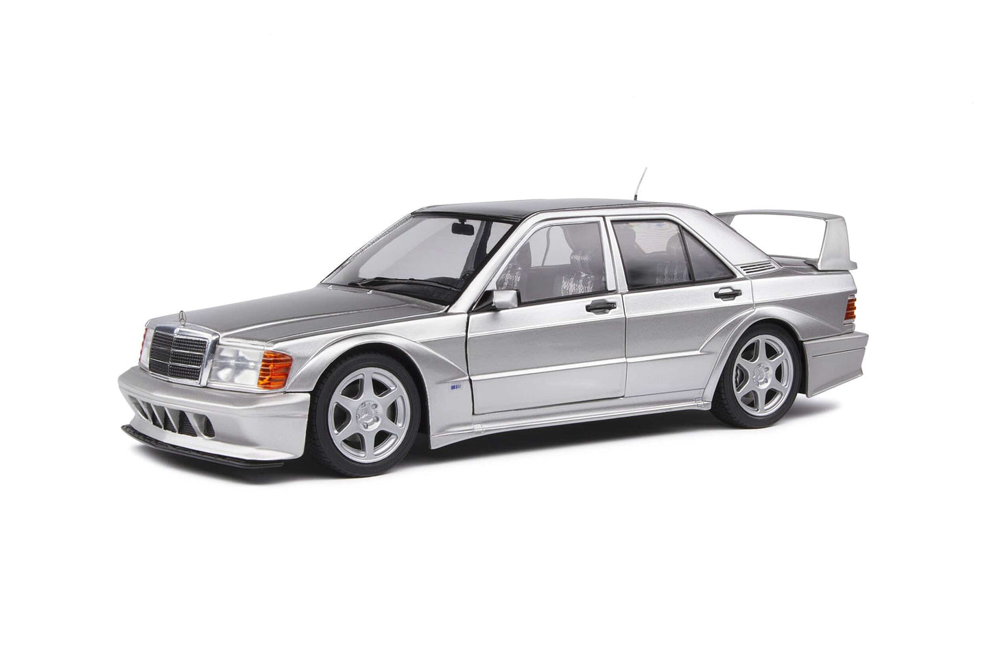 Solido - Mercedes-Benz 190E 2.5-16 Evolution II (W201) (Astral Silver) 1:18 Scale Model Car