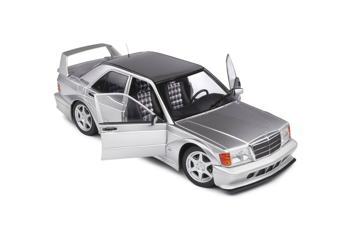 Solido - Mercedes-Benz 190E 2.5-16 Evolution II (W201) (Astral Silver) 1:18 Scale Model Car