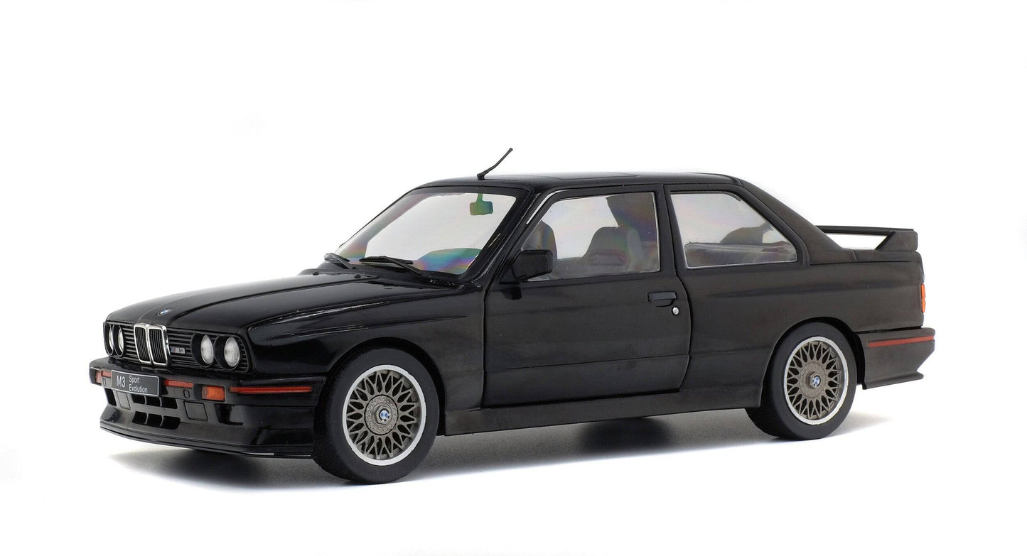 Solido - BMW M3 Sport Evolution II (E30) (Black) 1:18 Scale Model Car - Model Cars Canada Inc.