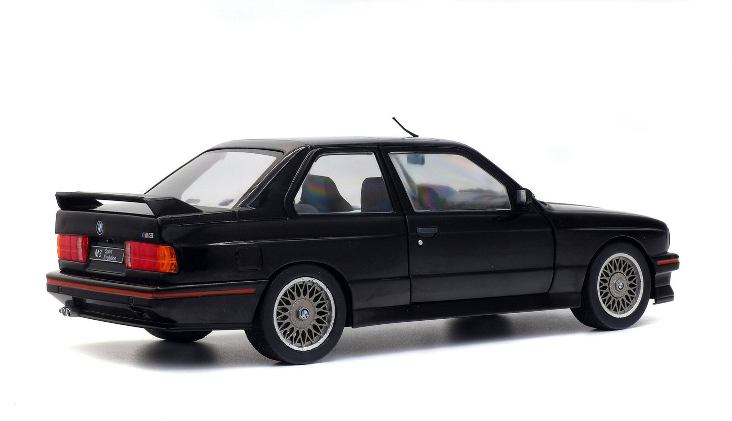 Solido - BMW M3 Sport Evolution II (E30) (Black) 1:18 Scale Model Car - Model Cars Canada Inc.