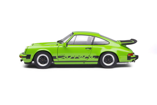 Solido - Porsche 911 (930) Carrera 3.0 (Gelbgrün Green) 1:18 Scale Model Car - Model Cars Canada Inc.