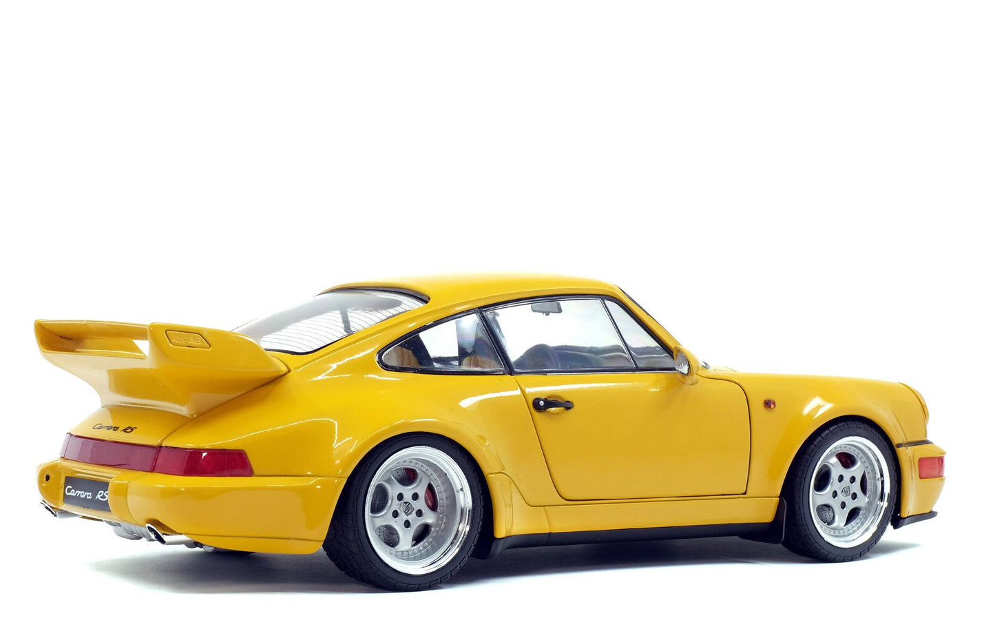 Solido - Porsche 911 (964) Carrera 3.8 RS (Speed Yellow) 1:18 Scale Model Car - Model Cars Canada Inc.