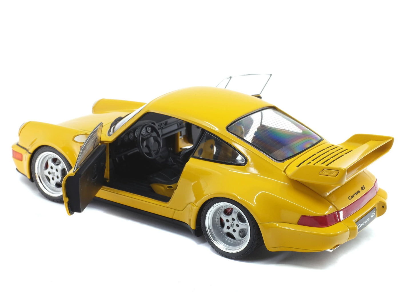 Solido - Porsche 911 (964) Carrera 3.8 RS (Speed Yellow) 1:18 Scale Model Car - Model Cars Canada Inc.