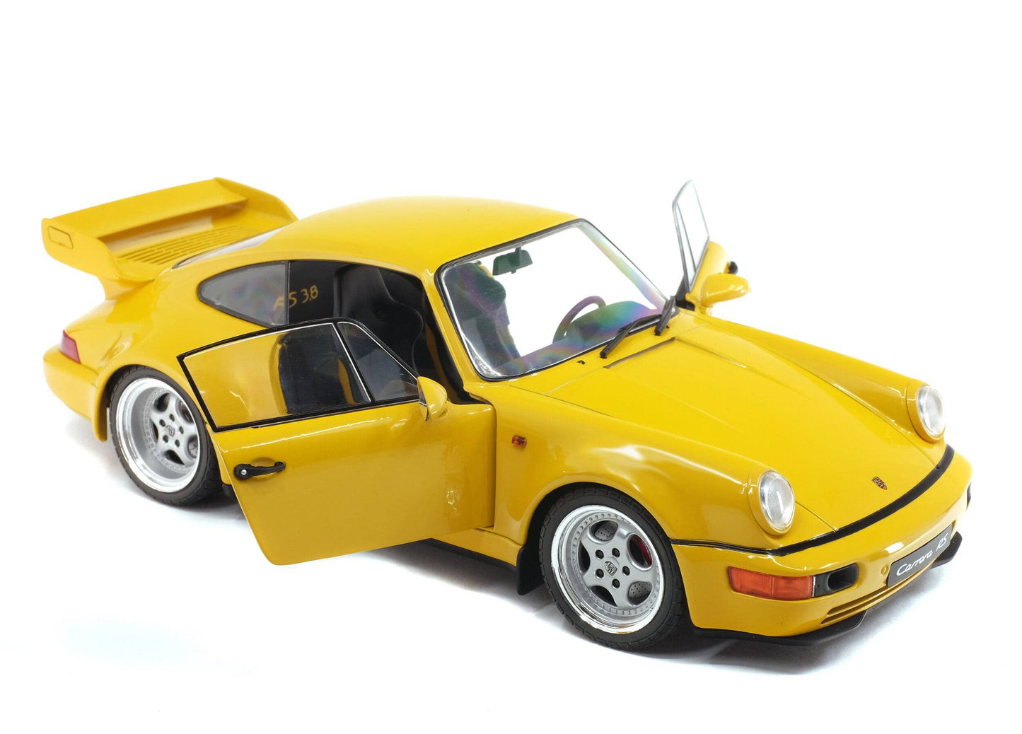 Solido - Porsche 911 (964) Carrera 3.8 RS (Speed Yellow) 1:18 Scale Model Car - Model Cars Canada Inc.