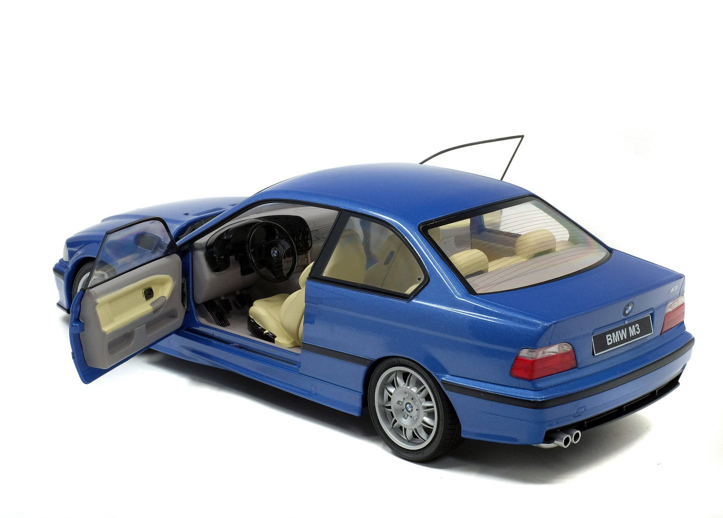 Solido - BMW M3 Coupe (E36) (Estoril Blue) 1:18 Scale Model Car - Model Cars Canada Inc.