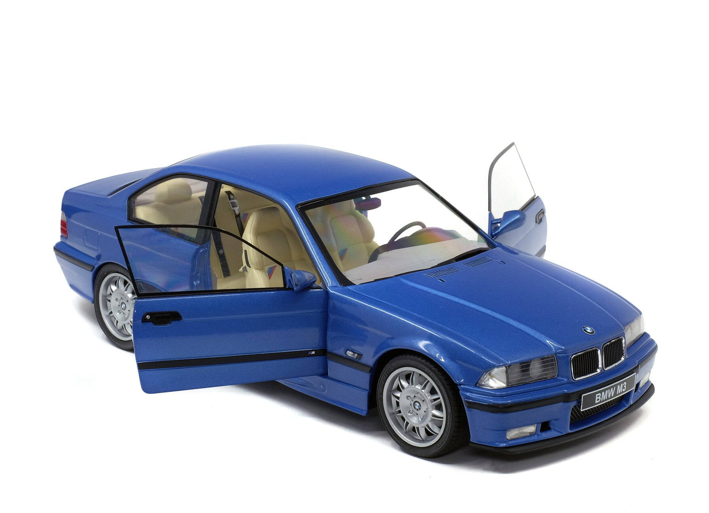Solido - BMW M3 Coupe (E36) (Estoril Blue) 1:18 Scale Model Car - Model Cars Canada Inc.