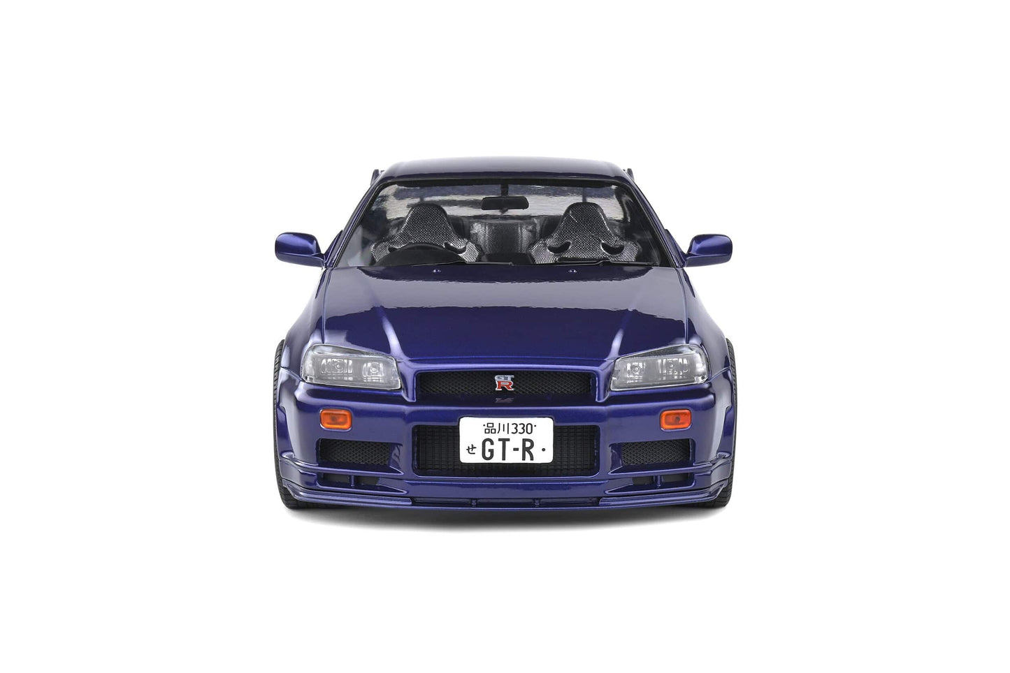 Solido - Nissan Skyline GT-R (R34) (Midnight Purple) 1:18 Scale Model Car - Model Cars Canada Inc.
