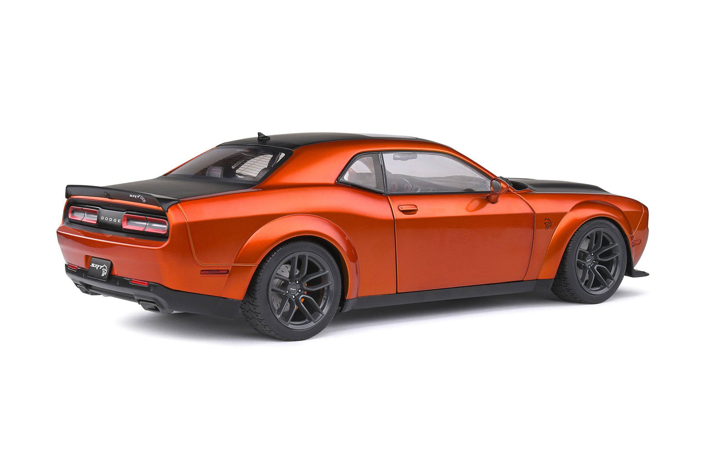 Solido - Dodge Challenger SRT Widebody (Orange Metallic) 1:18 Scale Model Car - Model Cars Canada Inc.