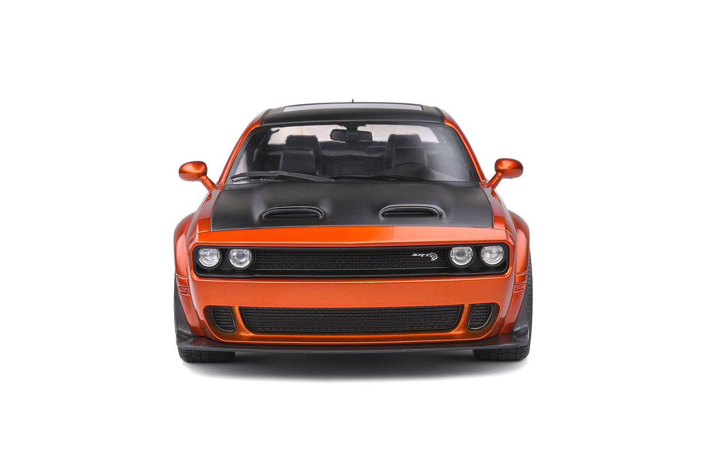 Solido - Dodge Challenger SRT Widebody (Orange Metallic) 1:18 Scale Model Car - Model Cars Canada Inc.